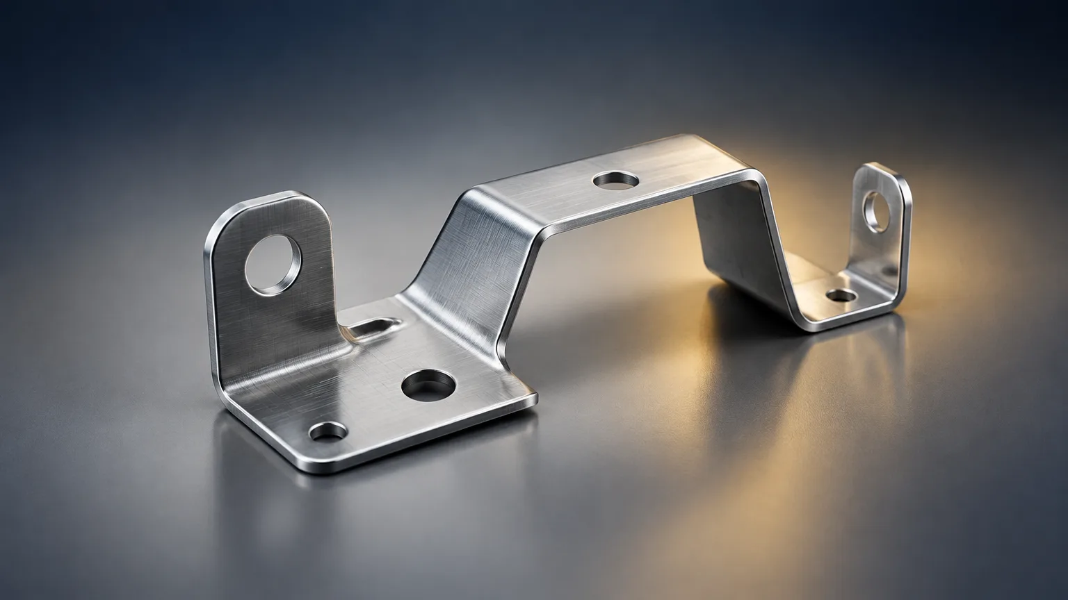Metal stamping die forming custom metal stampings from sheet stock