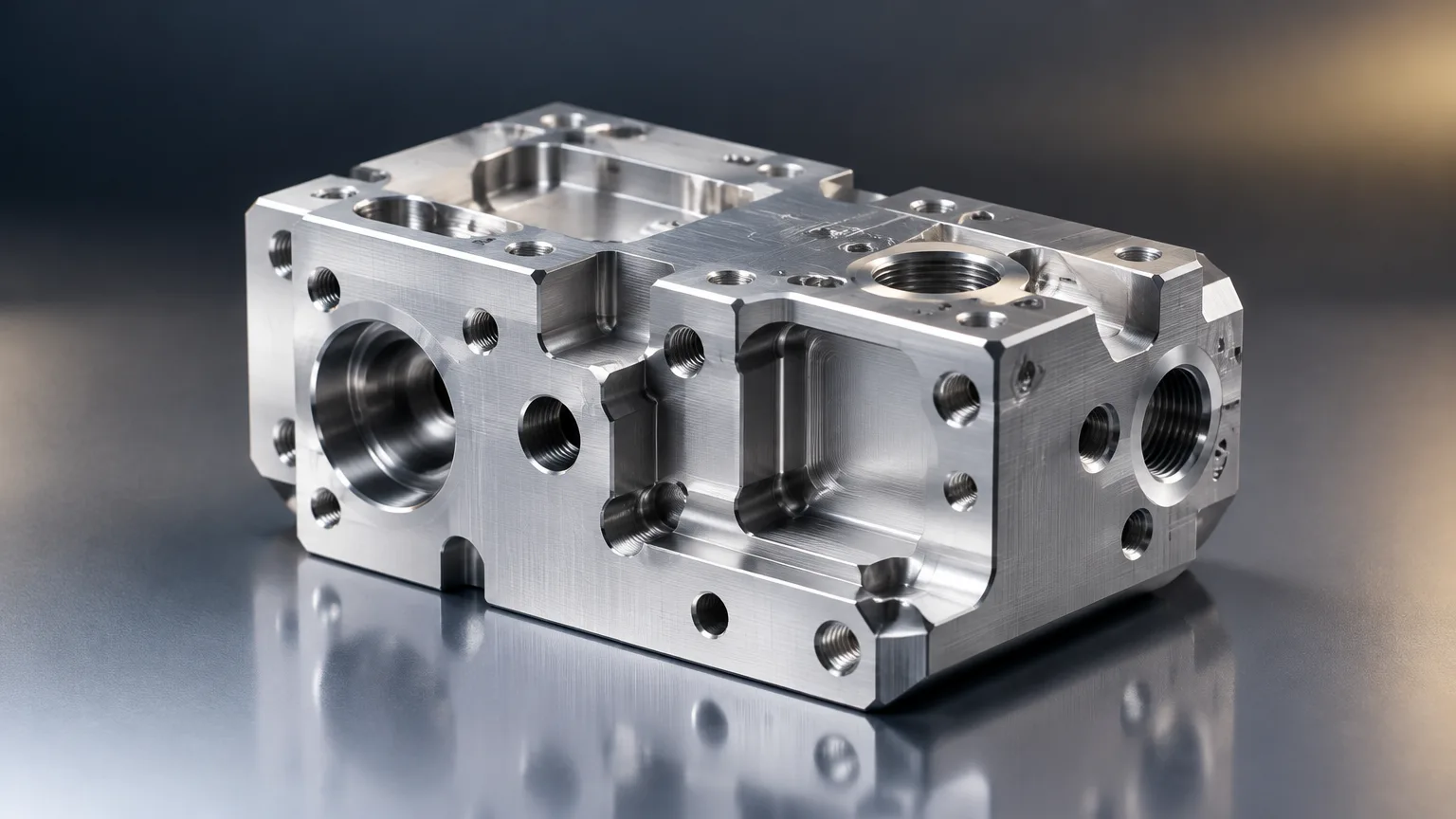 Precision CNC machining guide illustration showing a machined metal part and cutting tool