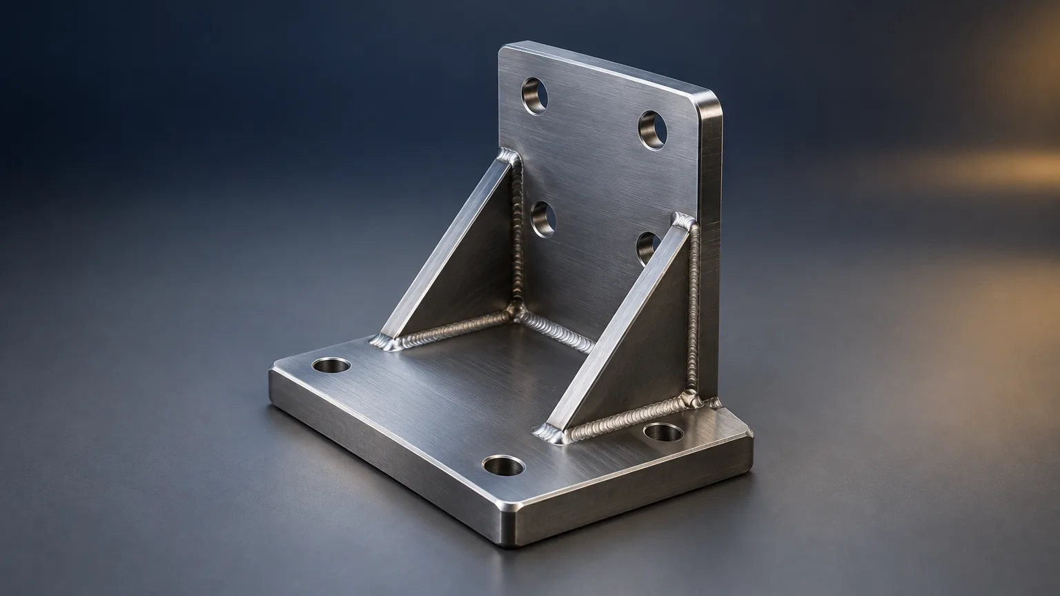 Fabricated steel members and plate components staged for inspection before delivery